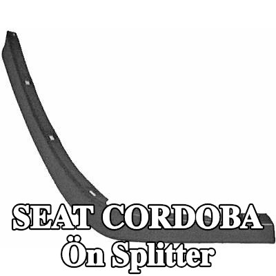DIEDERICHS Ön splitter Sağ Ön, Öncelikli Parçalar — SEAT Cordoba