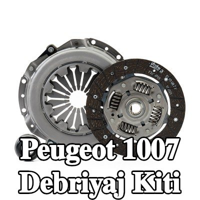 VALEO Debriyaj kiti KIT3P, debriyaj ayırma yatağı ile — Peugeot 1007