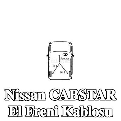 FIRST LINE El freni kablosu 1145mm — Nissan Cabstar