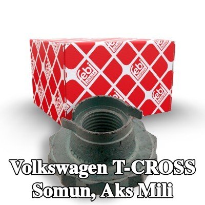 FEBI BILSTEIN Somun, ön aks sol aks mili, Ön Aks Sağ — Volkswagen T-cross