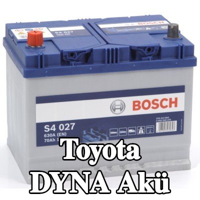 BOSCH Akü S4, 027 — 2000 Toyota Dyna