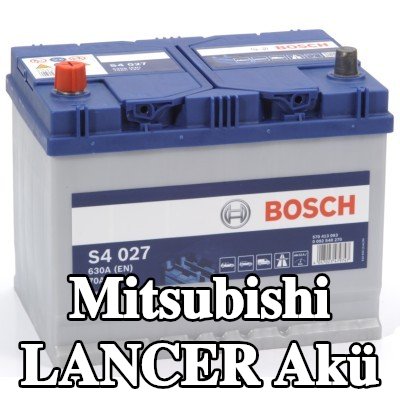 BOSCH Akü S4, 027 — 2002 Mitsubishi Lancer