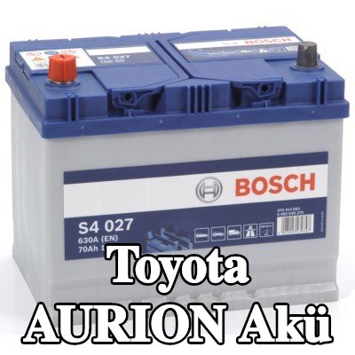BOSCH Akü S4, 027 — Toyota Aurion