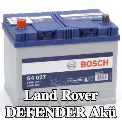 BOSCH Akü S4, 027 — 2002 Land Rover Defender