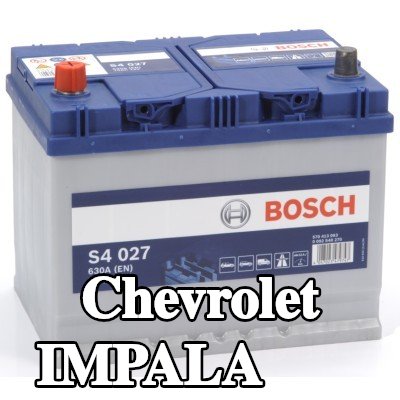 BOSCH بطارية S4, 027 — 2002 Chevrolet Impala