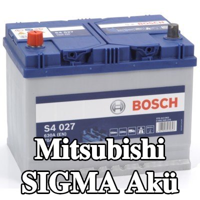 BOSCH Akü S4, 027 — Mitsubishi Sigma