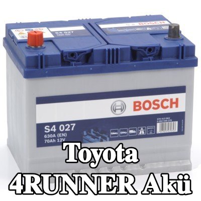 BOSCH Akü S4, 027 — 1990 Toyota 4runner