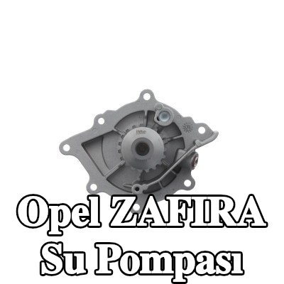 VALEO Kapaksız su pompası, conta/sızdırmazlık elemanları ile — Opel Zafira