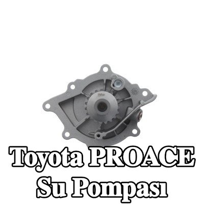 VALEO Kapaksız su pompası, conta/sızdırmazlık elemanları ile — 2022 Toyota Proace