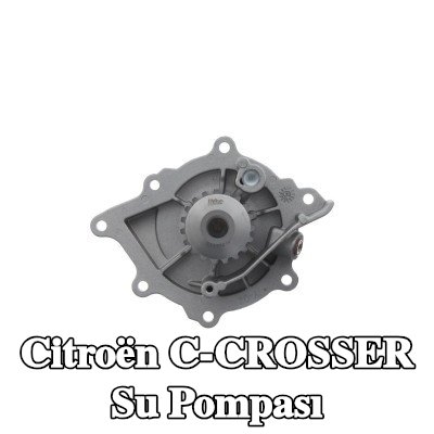 VALEO Kapaksız su pompası, conta/sızdırmazlık elemanları ile — Citroën C-crosser