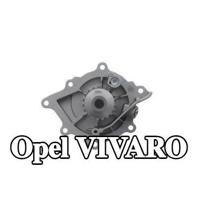VALEO مضخة مياه بدون غطاء, مع حشيات/مانعات تسرب — 2020 Opel Vivaro