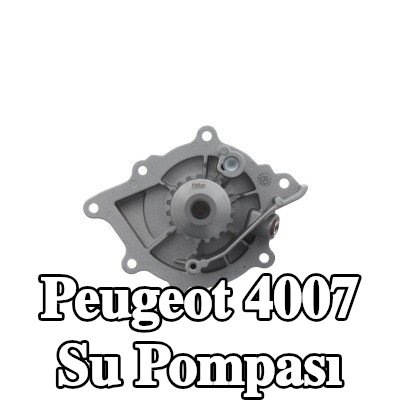 VALEO Kapaksız su pompası, conta/sızdırmazlık elemanları ile — Peugeot 4007