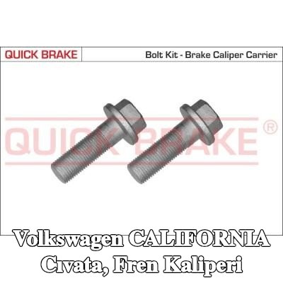QUICK BRAKE Cıvata, fren kaliperi — Volkswagen California