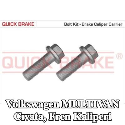 QUICK BRAKE Cıvata, fren kaliperi — Volkswagen Multivan