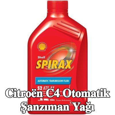 SHELL Spirax S2 ATF AX otomatik şanzıman yağı — Citroën C4