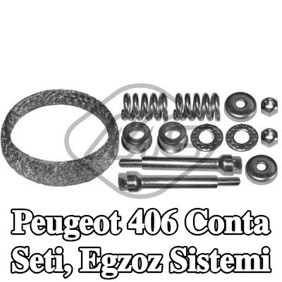 Metalcaucho Conta Seti, egzoz sistemi — 1995 Peugeot 406