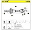 RIDEX Tahrik mili Ön Aks Sağ, Sağ, 954mm — Mercedes-Benz Vaneo (6)