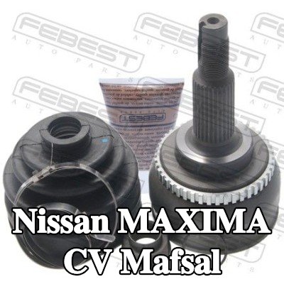 FEBEST CV mafsalı Ön Aks, Tekerlek Tarafı, ABS sensör halkalı — Nissan Maxima