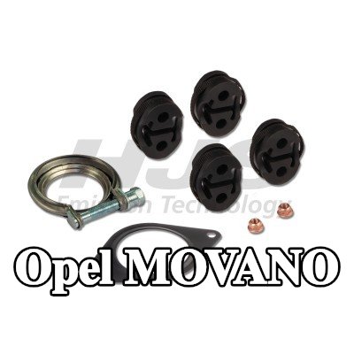HJS طقم التثبيت، مرشح السخام — Opel Movano