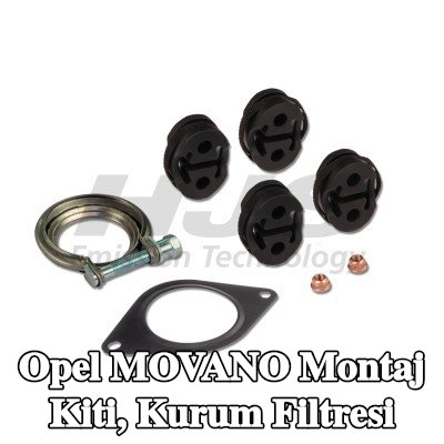 HJS Montaj Kiti, kurum filtresi — Opel Movano