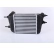 NISSENS Hızlı bağlantı parçası olmayan Intercooler, Sol konektör, açılı, Sağ konektör, açılı — 2012 Nissan Micra (3)