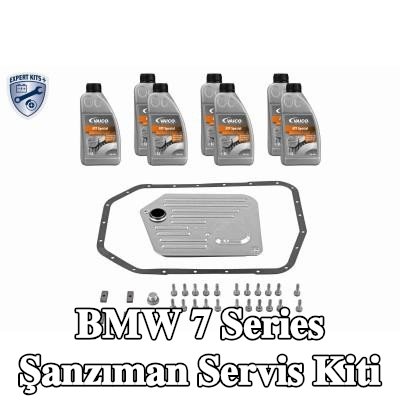 VAICO Conta/sızdırmazlık elemanlı şanzıman servis kiti, standart yağ değişimi için yağ miktarı ile, conta halkası ile — 1994 BMW 7 Series