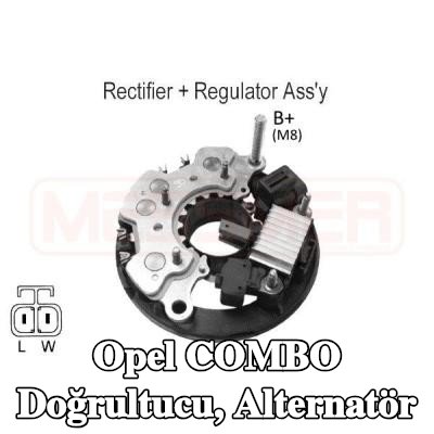 ERA Doğrultucu, alternatör — Opel Combo
