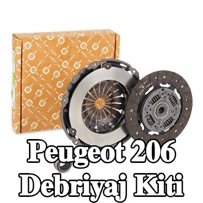 VALEO Debriyaj kiti CLASSIC KIT3P, debriyaj ayırma yatağı ile — 2002 Peugeot 206