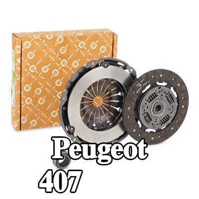 VALEO طقم القابض CLASSIC KIT3P, مع محمل تحرير القابض — Peugeot 407