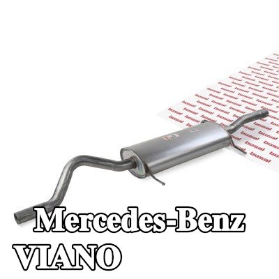 BOSAL كاتم الصوت الأوسط — Mercedes-Benz Viano