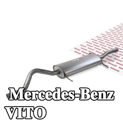 BOSAL كاتم الصوت الأوسط — Mercedes-Benz Vito