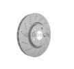 BOSCH Fren diski Dış Çap: 322mm, Delikli, Havalandırmalı, Kaplamalı, cıvata/vida ile — Mercedes-Benz Cls (1)