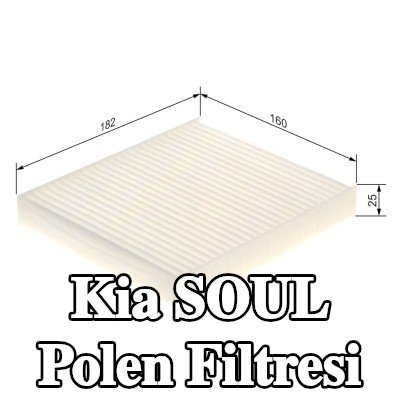 BOSCH Polen filtresi Partikül Filtresi — 2012 Kia Soul