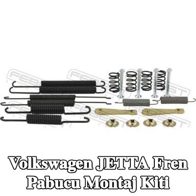 FEBEST Fren pabucu montaj kiti — Volkswagen Jetta
