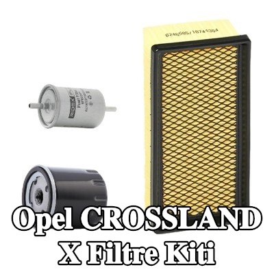 RIDEX PLUS Filtre kiti — Opel Crossland X