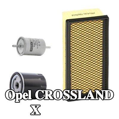 RIDEX PLUS مجموعة الفلاتر — Opel Crossland X