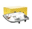 HELLA Far Sağ, H3, H7, H7/H3, PY21W, W5W, ampullü, far seviyeleme motorlu, Gösterge Rengi: şeffaf — 2002 Mercedes-Benz Sprinter (1)