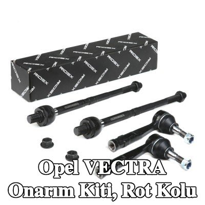 RIDEX Onarım Kiti, bağlantı çubuğu Ön Aks Sol, Ön Aks Sağ, aks mafsalı ile birlikte — Opel Vectra