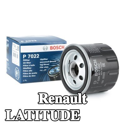 BOSCH فلتر الزيت مع صمام واحد مانع للرجوع — 2010 Renault Latitude