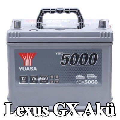 YUASA Akü YBX5000 — Lexus Gx