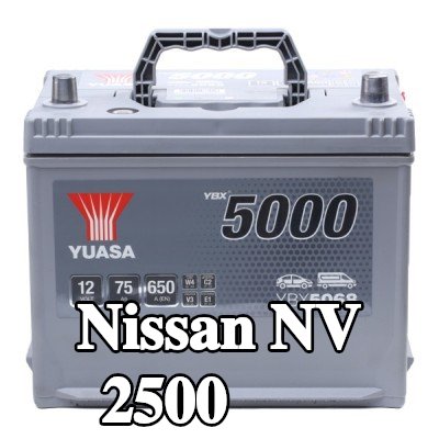 YUASA بطارية YBX5000 — Nissan Nv 2500
