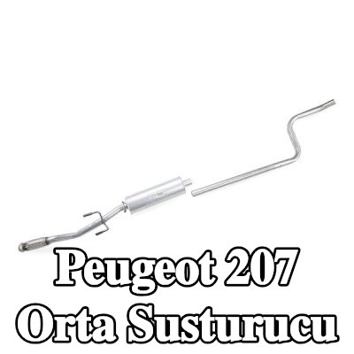 BOSAL Orta susturucu — Peugeot 207