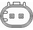 HELLA ABS sensörü Ön Aks Sol — 2002 Mercedes-Benz ML-Class (5)