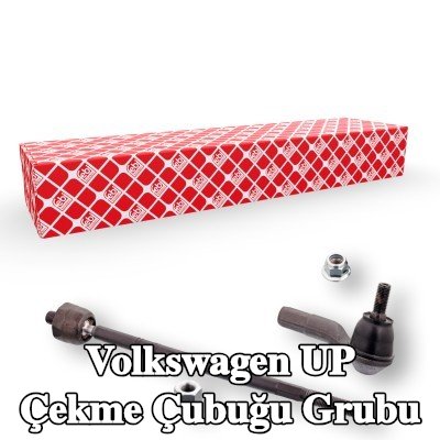 FEBI BILSTEIN Rot kolu grubu Ön Aks Sağ, 427mm, kilit somunu ile — 2012 Volkswagen Up