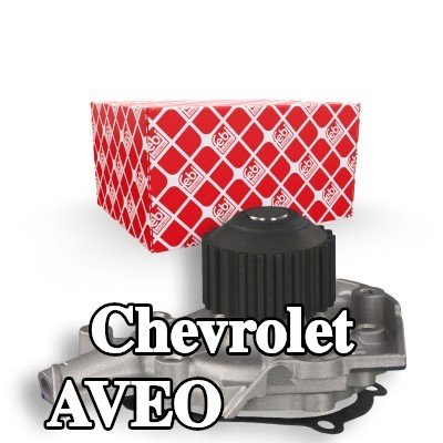 FEBI BILSTEIN عدد أسنان مضخة الماء: 22, مع حشية/مانع تسرب — 2004 Chevrolet Aveo