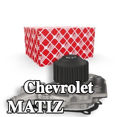 FEBI BILSTEIN عدد أسنان مضخة الماء: 22, مع حشية/مانع تسرب — Chevrolet Matiz