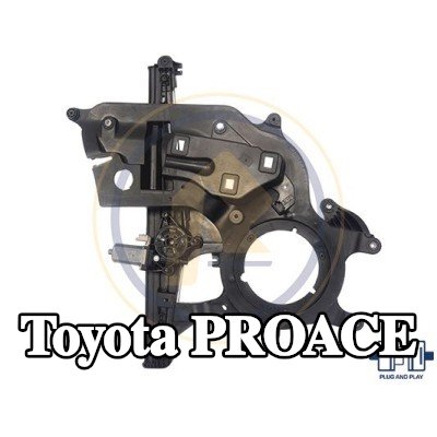 AC Rolcar مُحرك النوافذ الأيسر, كهربائي, مع محرك كهربائي — Toyota Proace