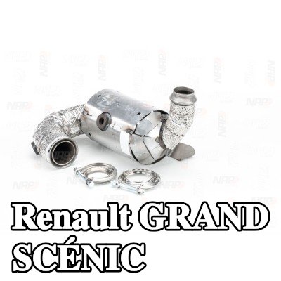 NAP carparts محول حفاز مع مواد التثبيت/التركيب — Renault Grand Scénic