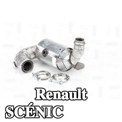 NAP carparts محول حفاز مع مواد التثبيت/التركيب — Renault Scénic