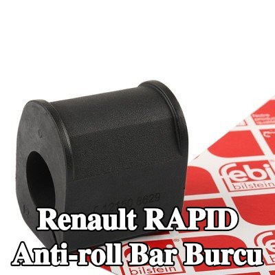 FEBI BILSTEIN Ön aks stabilizatör çubuğu burcu, iç, 21mm, Kauçuk — Renault Rapid